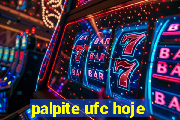 palpite ufc hoje