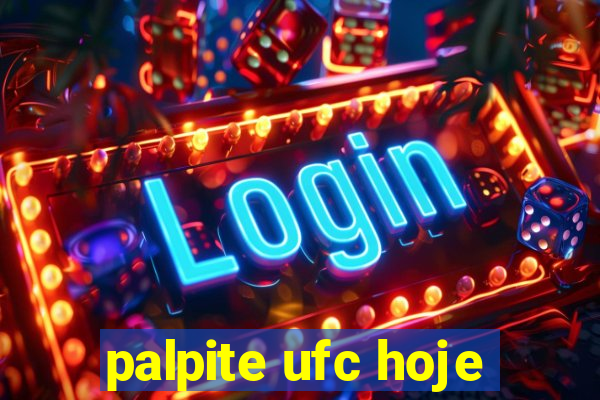 palpite ufc hoje