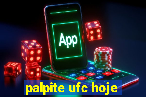 palpite ufc hoje