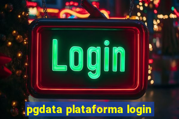 pgdata plataforma login