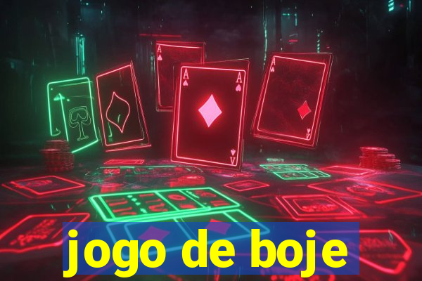 jogo de boje