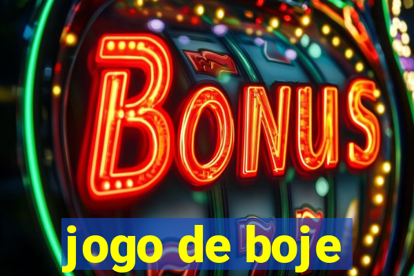 jogo de boje