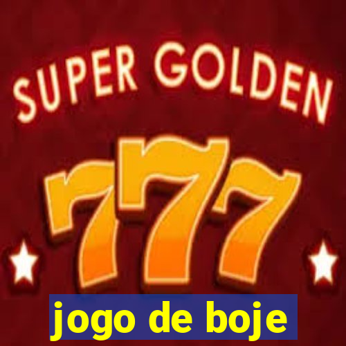 jogo de boje