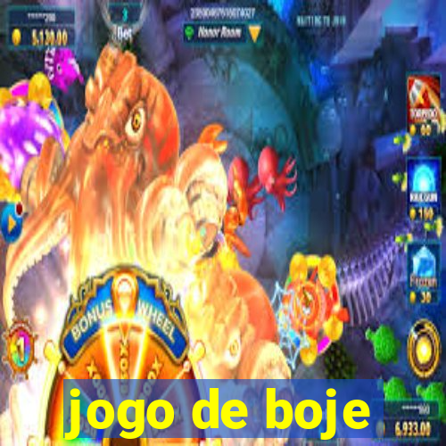 jogo de boje