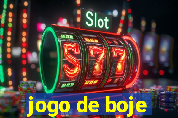 jogo de boje