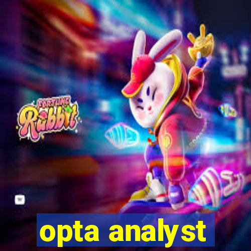 opta analyst