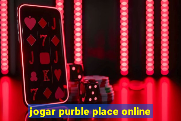 jogar purble place online