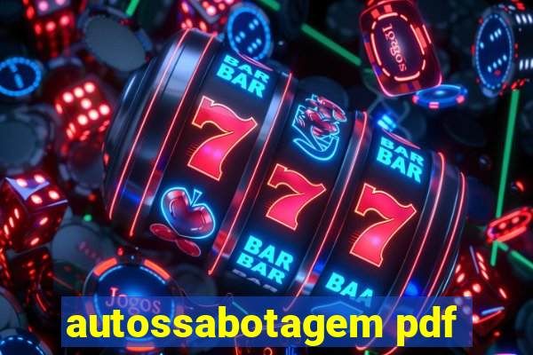 autossabotagem pdf