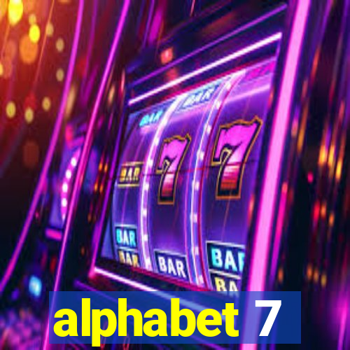 alphabet 7