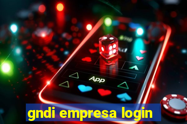 gndi empresa login