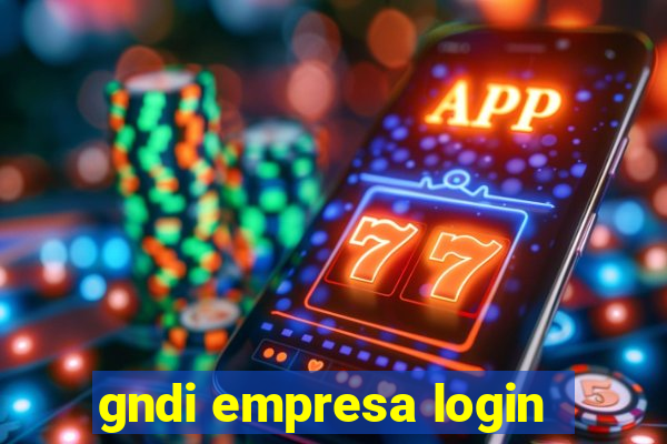 gndi empresa login