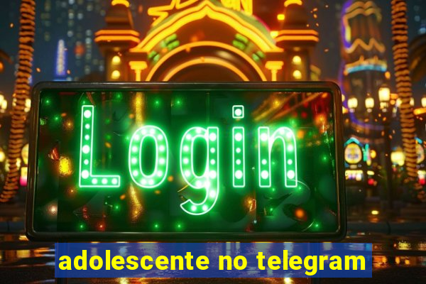 adolescente no telegram