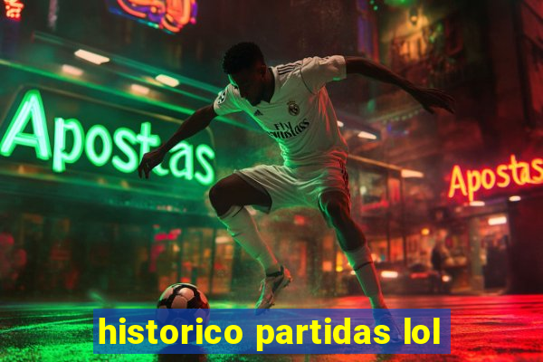 historico partidas lol