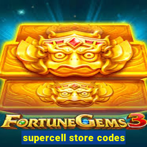 supercell store codes