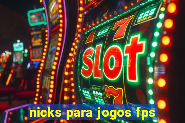 nicks para jogos fps