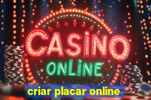 criar placar online