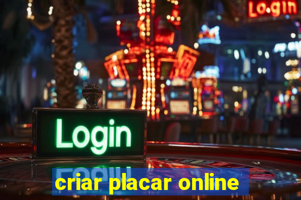 criar placar online