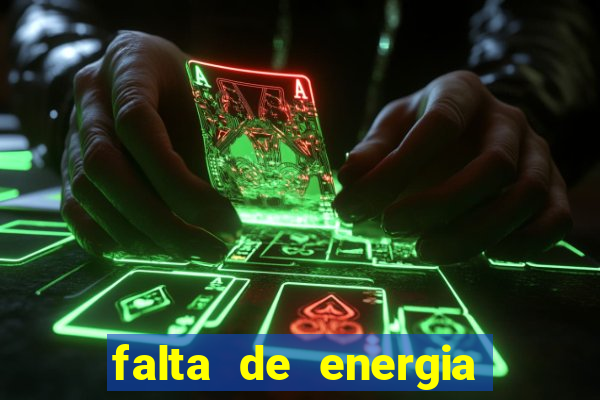 falta de energia em caucaia