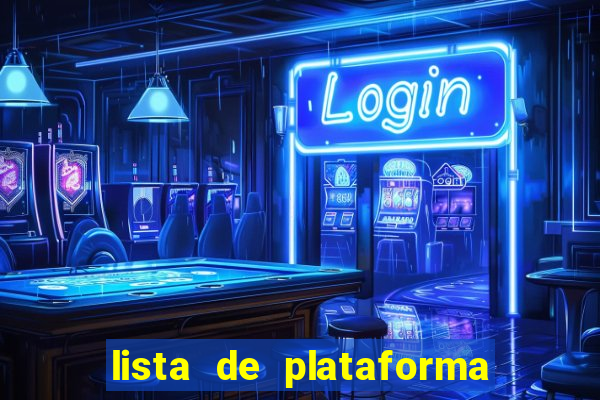 lista de plataforma de jogos