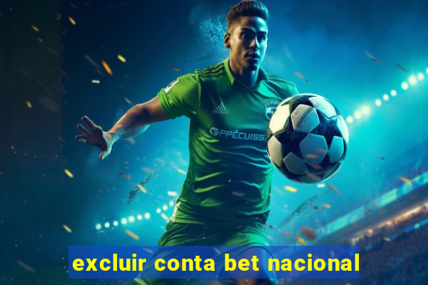 excluir conta bet nacional