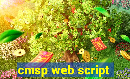 cmsp web script