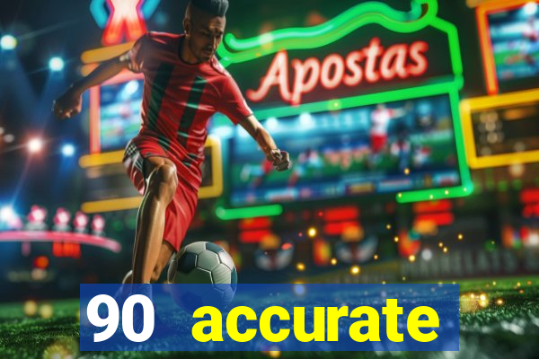 90 accurate football predictions