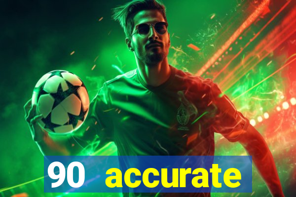 90 accurate football predictions