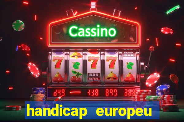 handicap europeu empate - 1