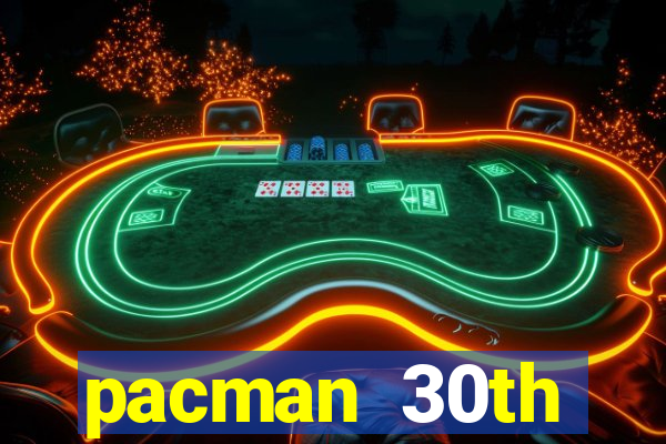 pacman 30th anniversary sonic