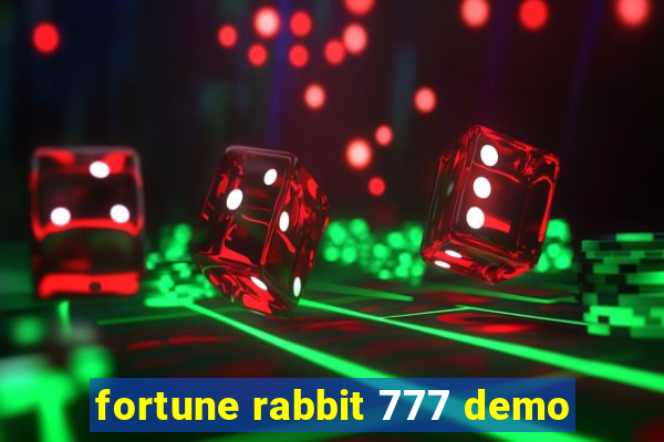 fortune rabbit 777 demo