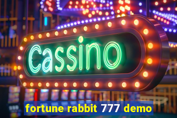 fortune rabbit 777 demo