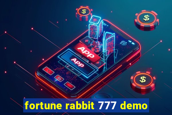 fortune rabbit 777 demo