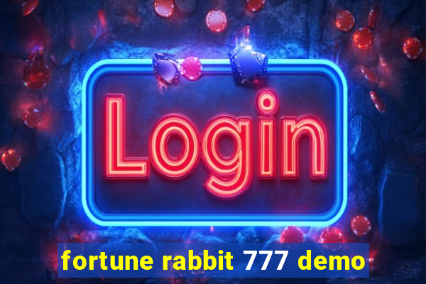 fortune rabbit 777 demo