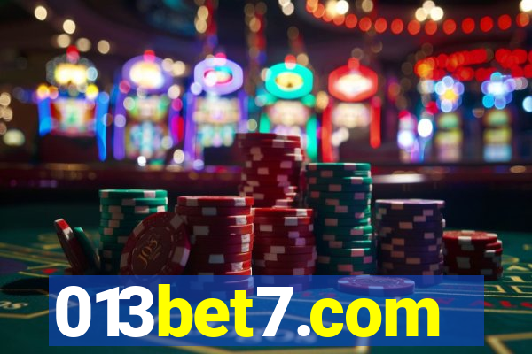 013bet7.com