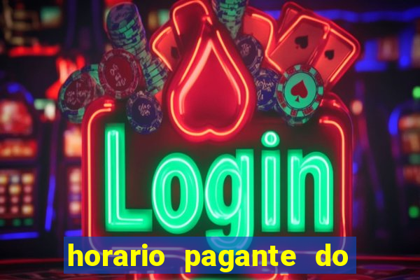 horario pagante do coelho fortune