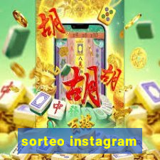 sorteo instagram