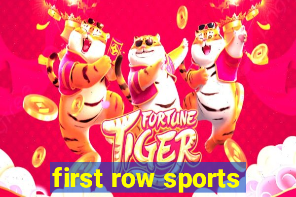 first row sports