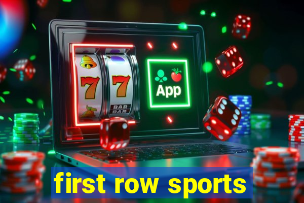 first row sports