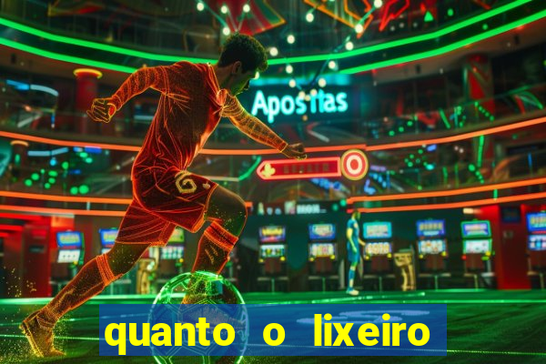 quanto o lixeiro ganha por ano