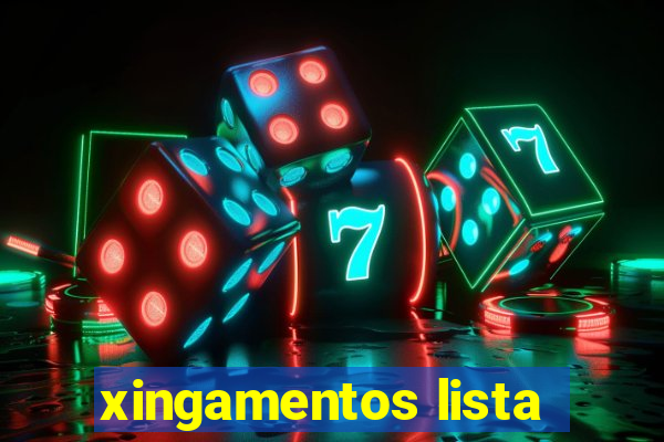 xingamentos lista