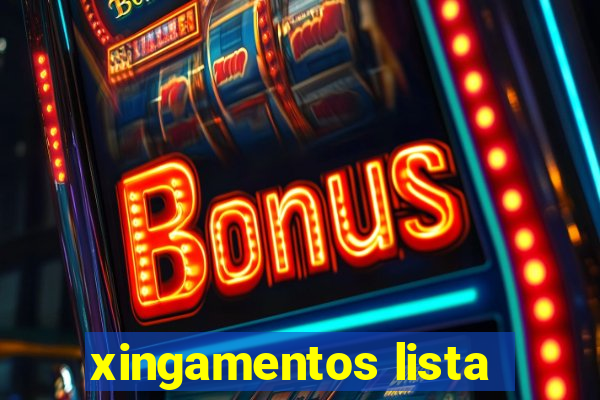 xingamentos lista