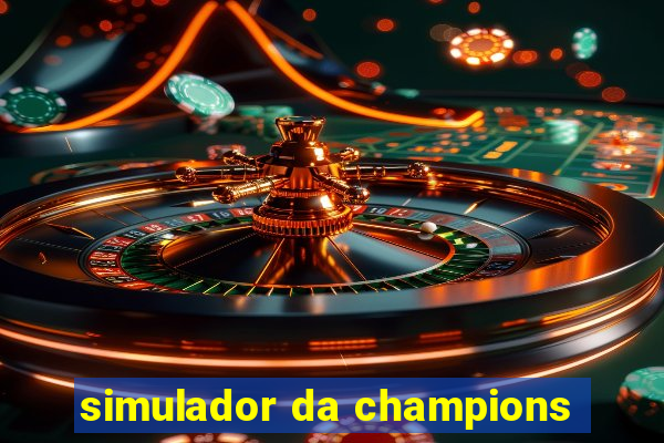 simulador da champions