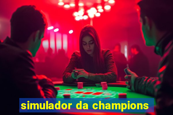 simulador da champions