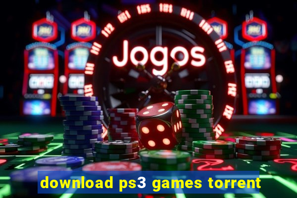 download ps3 games torrent