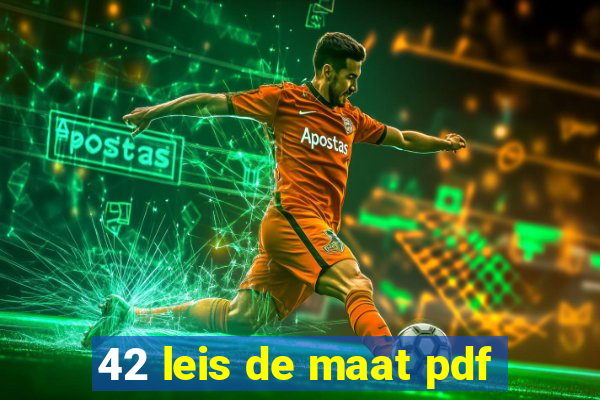 42 leis de maat pdf