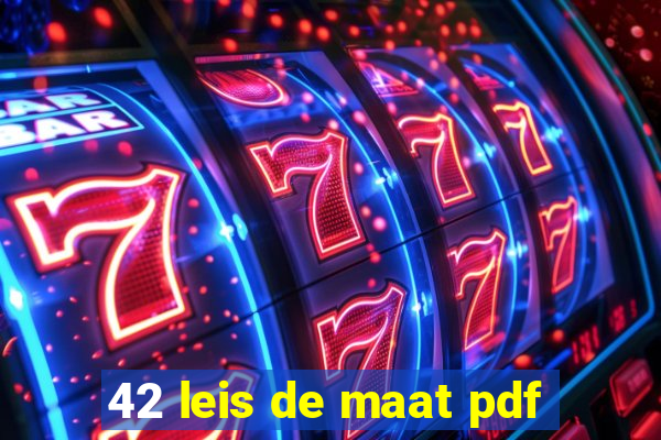 42 leis de maat pdf