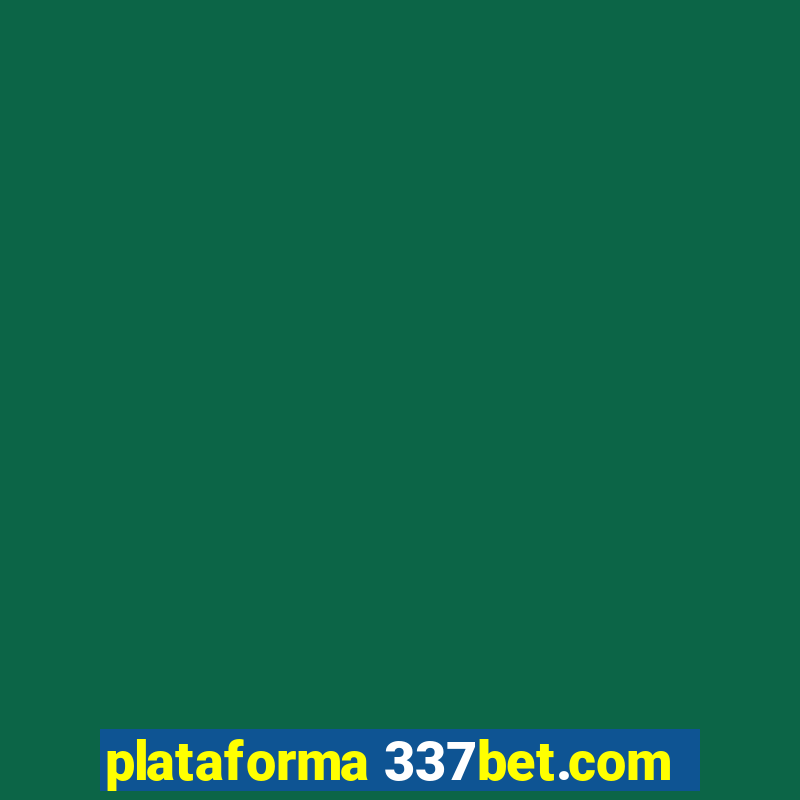 plataforma 337bet.com