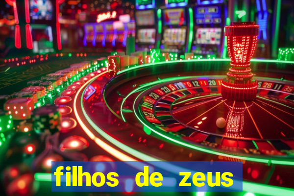 filhos de zeus mitologia grega