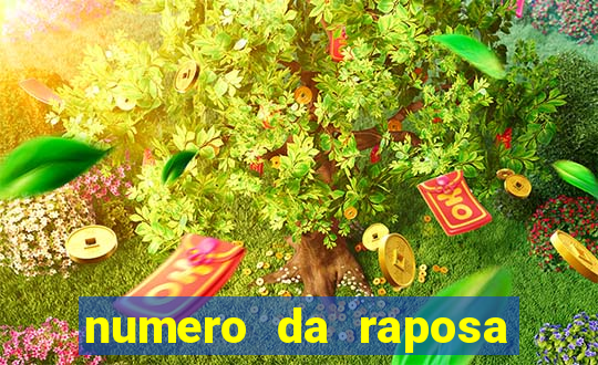 numero da raposa jogo do bicho