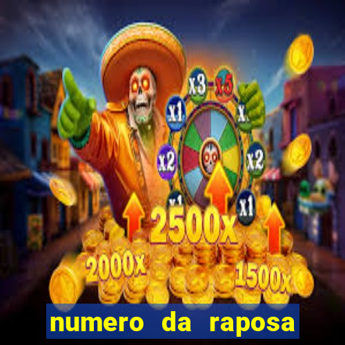 numero da raposa jogo do bicho